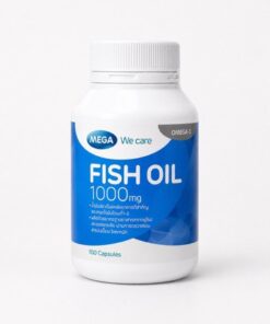 Mega We Care Fish Oil 1000 mg 100 Capsules
